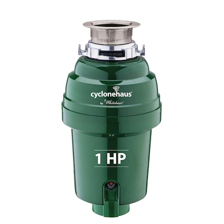 Whitehaus High Effciency Garbage Disposal W/ Brass Flange And Quiet Operation, Nc WH007-BN